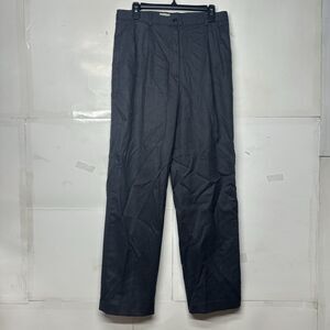 L.L. Bean Women’s Size 12 Tall Dark Gray Wool Dress Pants Trousers